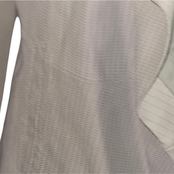 G.I.L.I. Got It Love It Elegant Gray Leather Waterfall Women's‎ Jacket Size 10 - Picture 5 of 12